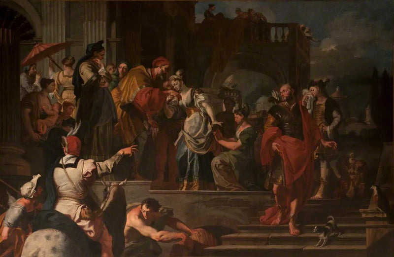 Rebecca's Afrejse - Francesco Solimena