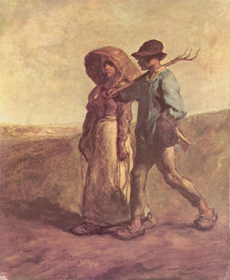 Afgang til arbejde - Jean-François Millet