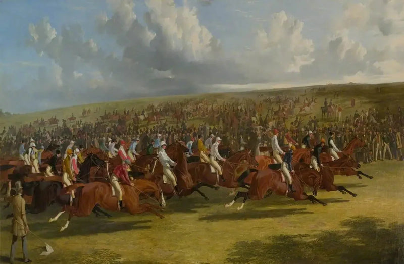 Le Derby, 1844 : starten - John Frederick Herring, Sr.