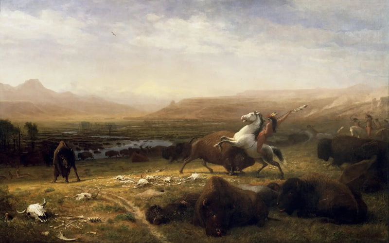 Den Sidste Buffle 2.60 - Albert Bierstadt