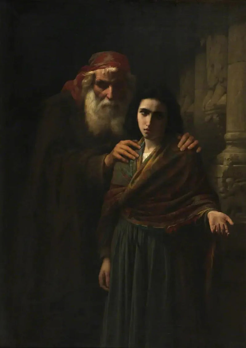 Den sidste støtte - Pierre Auguste Cot