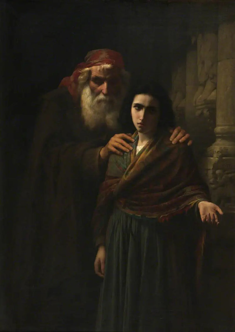 Den sidste støtte - Pierre Auguste Cot