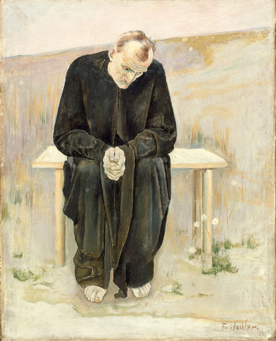 Den desillusionerede - Ferdinand Hodler