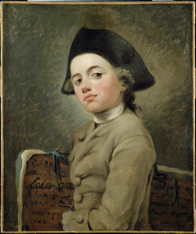 Tegneren, brystbillede - Nicolas-Bernard Lépicié