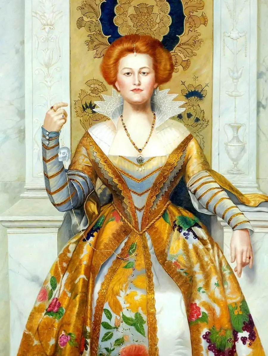 Reproduction du tableau « Le Diable Blanc - John Collier » par Alpha Reproduction en peinture à l’huile