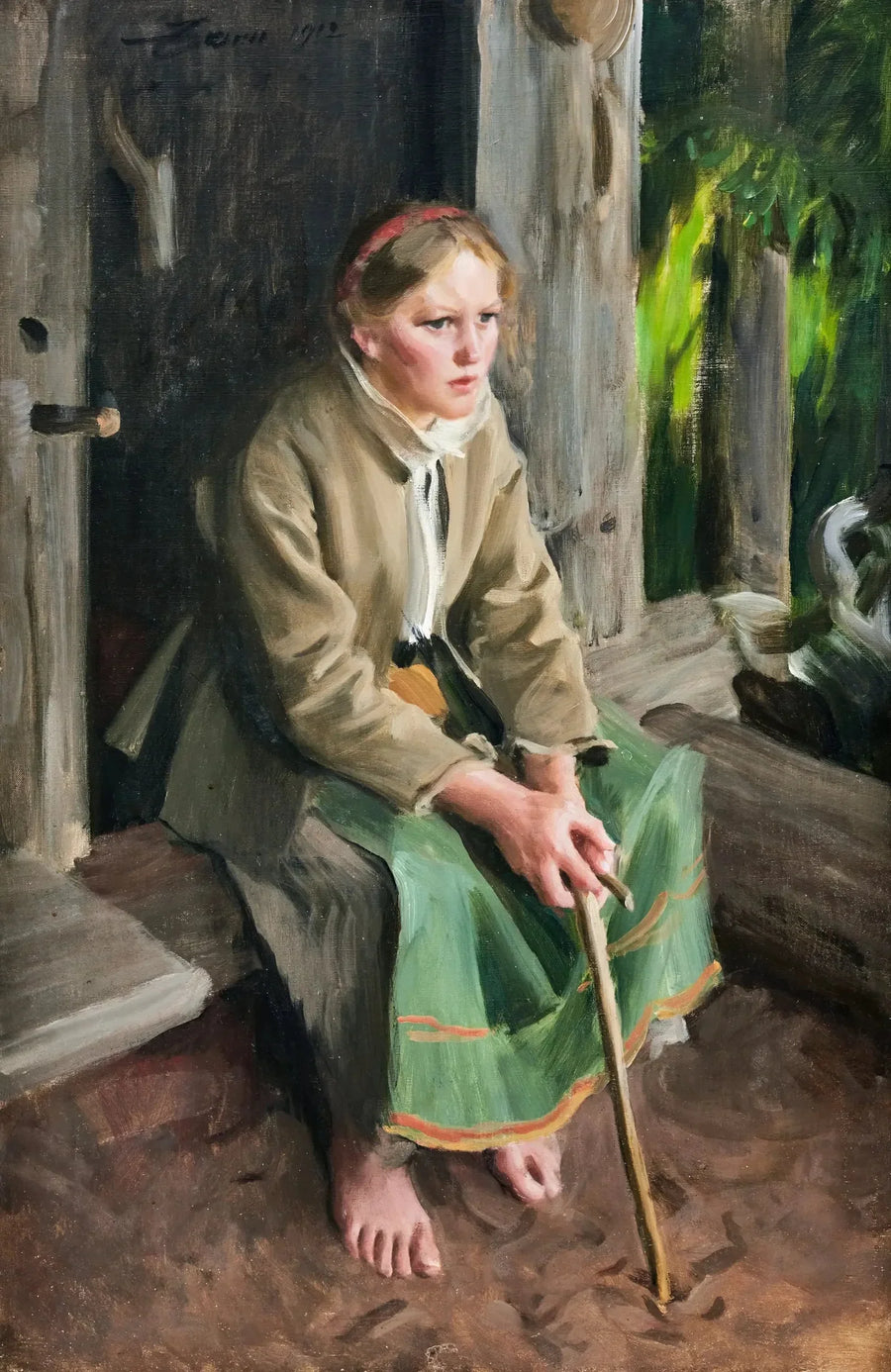 Søndagen for hyrdedrengen - Anders Zorn