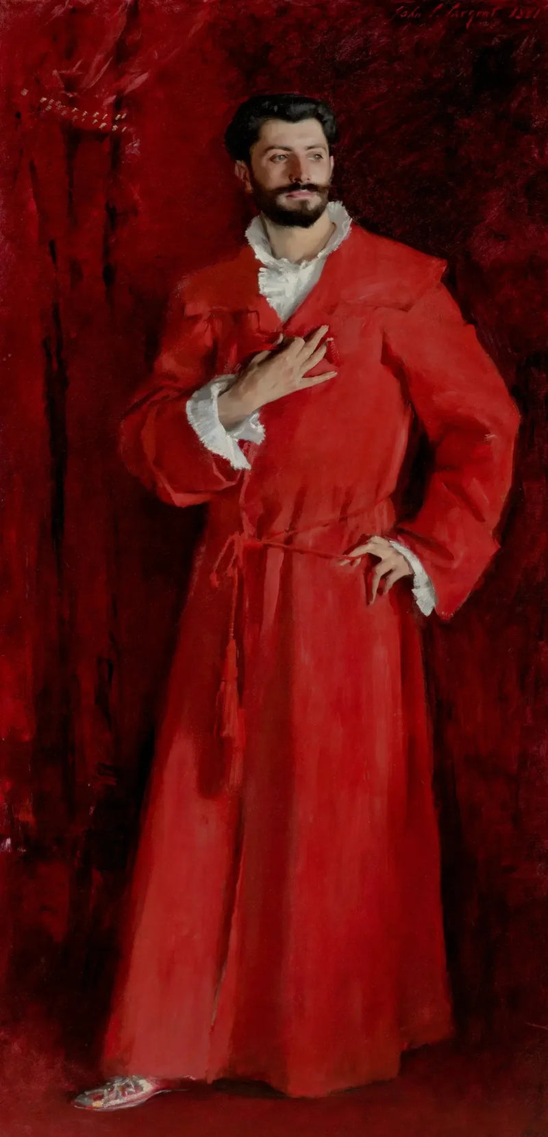 Doktor Pozzi derhjemme - John Singer Sargent
