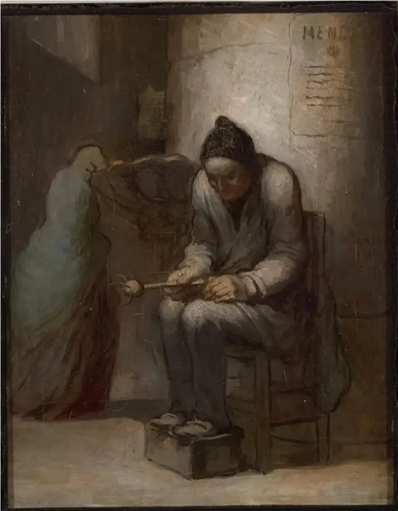 Velsignelsesvandet til Notre Dame - Honoré Daumier