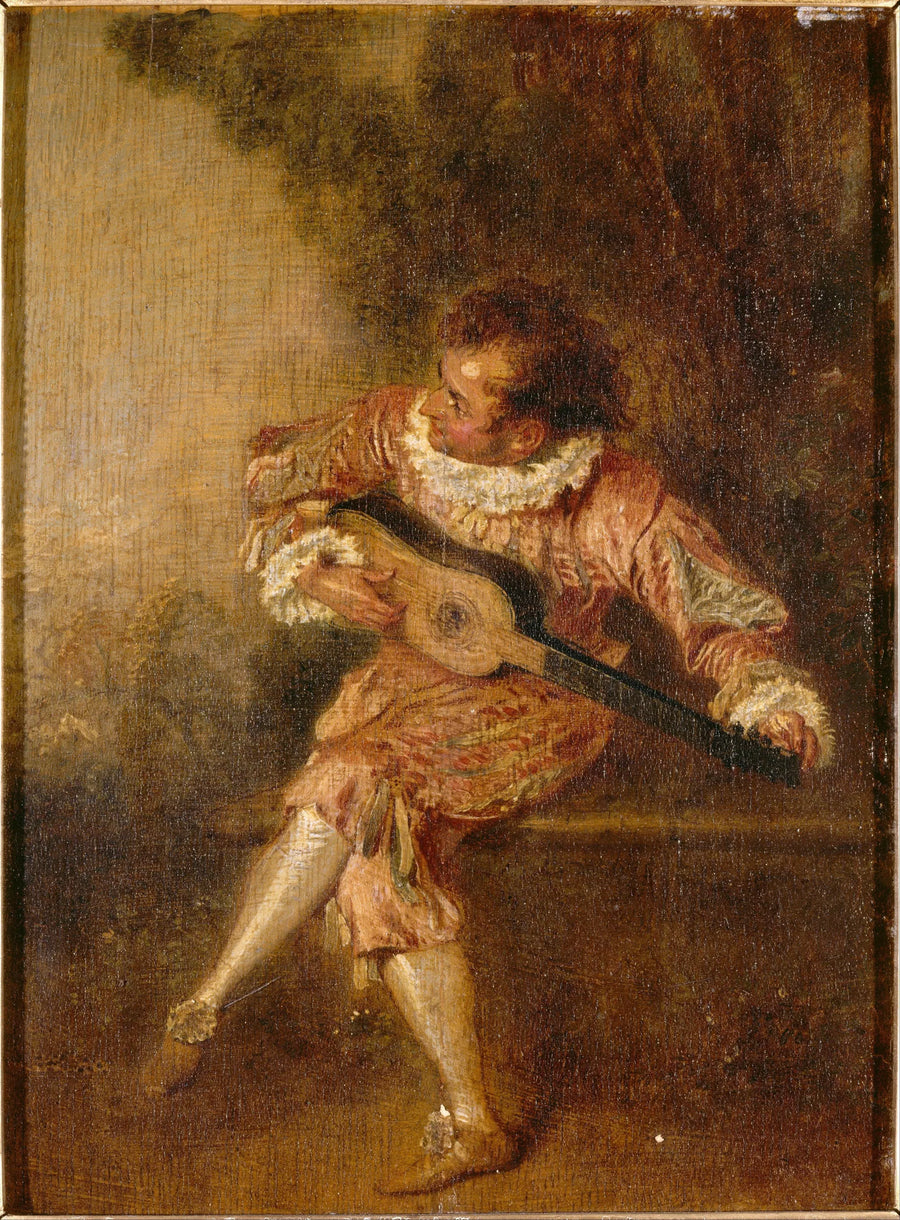 Donoren af serenader - Antoine Watteau