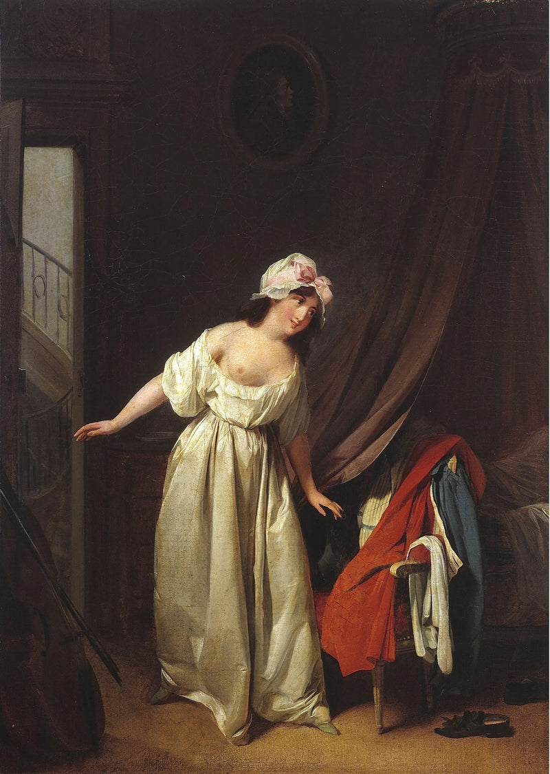 Det bløde vækkelse - Louis-Léopold Boilly
