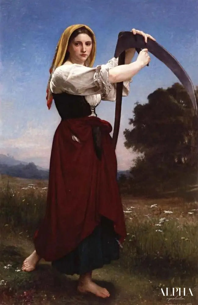 Le faucheur - William Bouguereau - Reproductions de tableaux et peintures haut de gamme