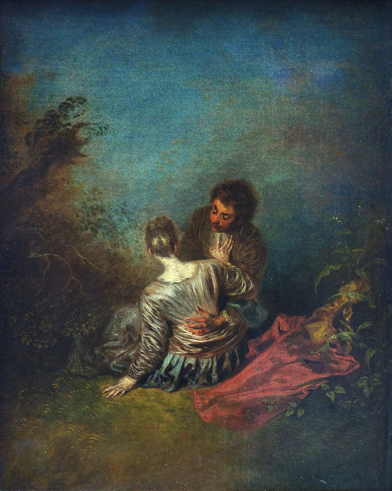 Det forbudte - Antoine Watteau