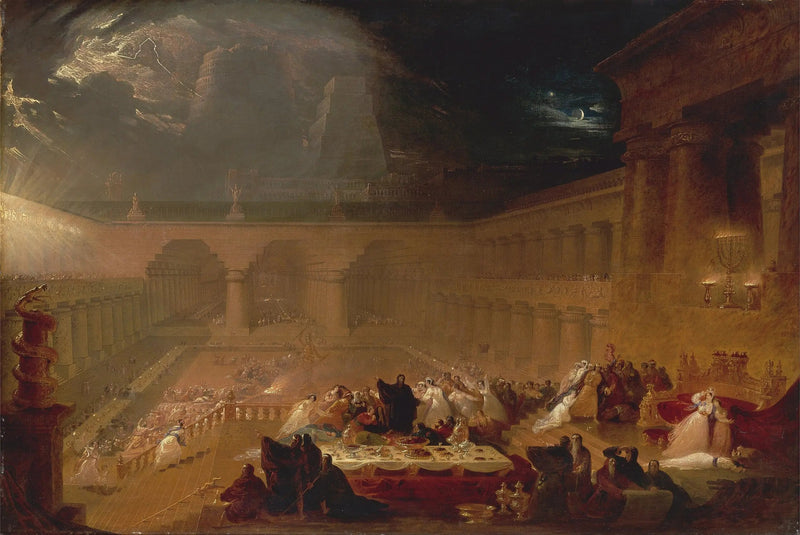 Balthazars Festmåltid - John Martin