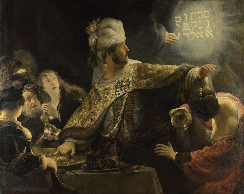 Balthazars Festmåltid - Rembrandt
