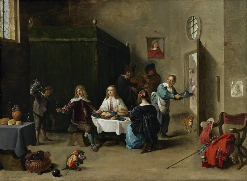 Den fortabte søn - David Teniers den Yngre