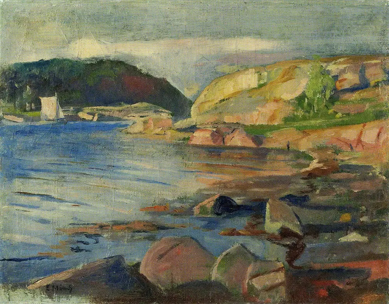 Tønsberg Fjord - Edvard Munch