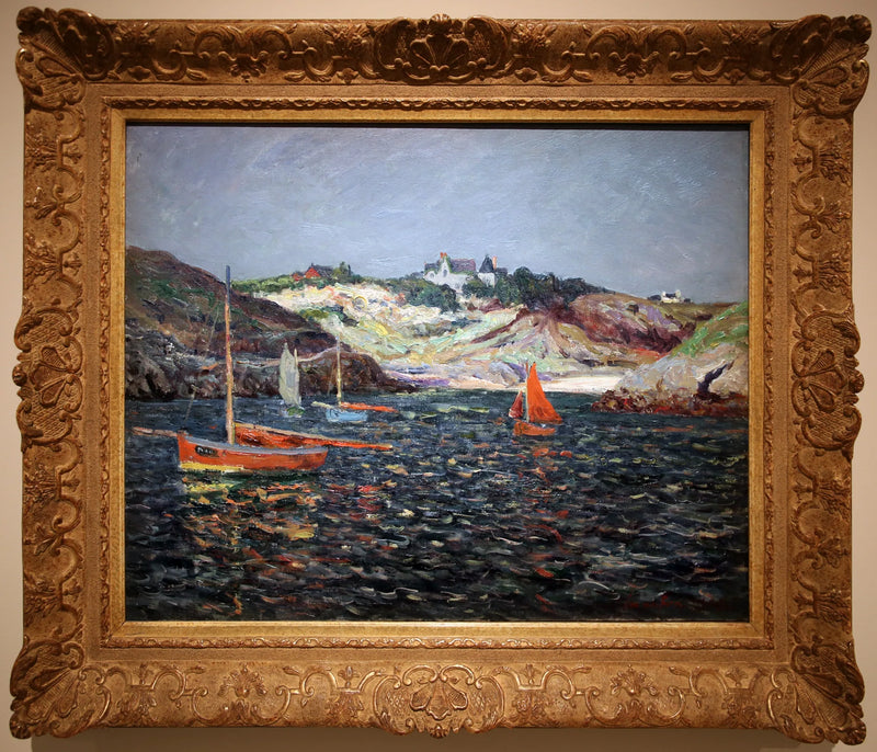 Goulphar havnefront, Belle-Île en Mer - Maxime Maufra