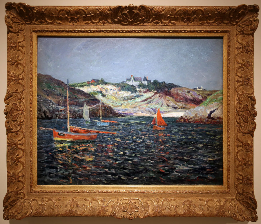 Goulphar havnefront, Belle-Île en Mer - Maxime Maufra