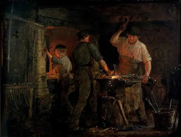 Hornbæk-smeden - Peder Severin Krøyer