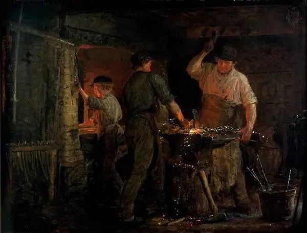 Hornbæk-smeden - Peder Severin Krøyer