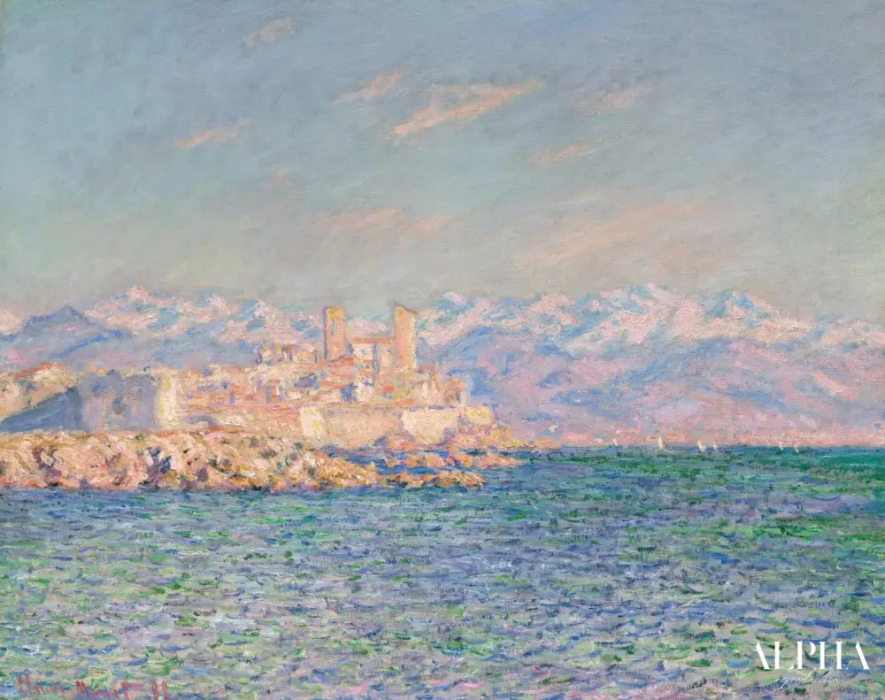 Le fort d'Antibes - Claude Monet - Reproductions de tableaux et peintures haut de gamme