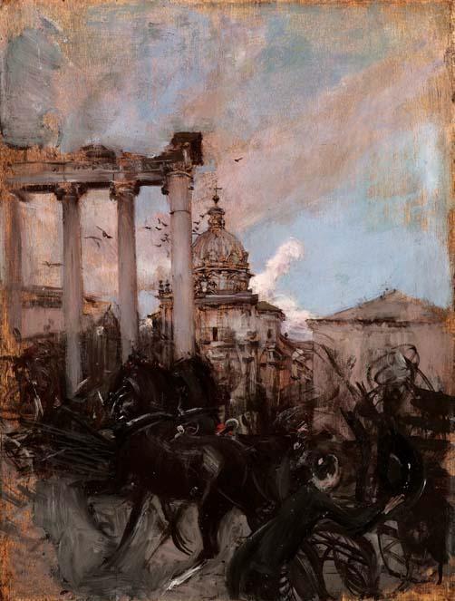 Det romerske forum i Rom - Giovanni Boldini