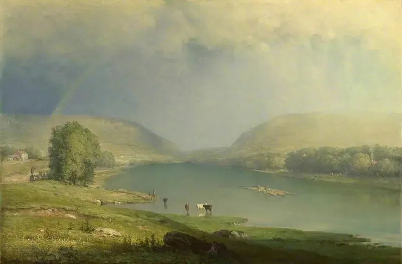 Delaware vandløbsgab - George Inness
