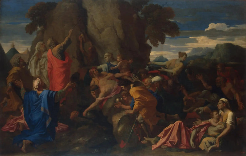 Klippebrænding - Nicolas Poussin