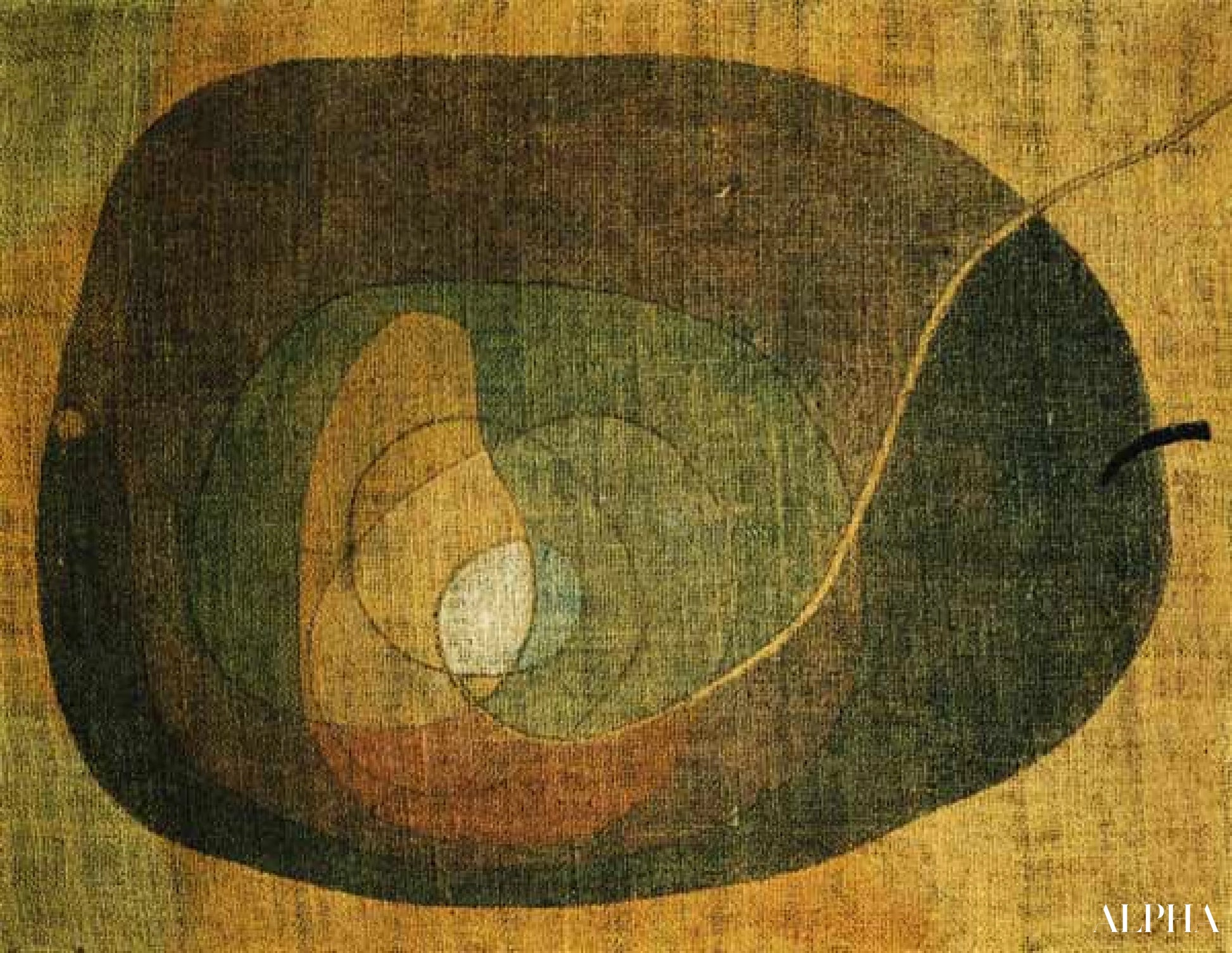 Frugten - Paul Klee - Reproduktioner af malerier og højkvalitets malerier