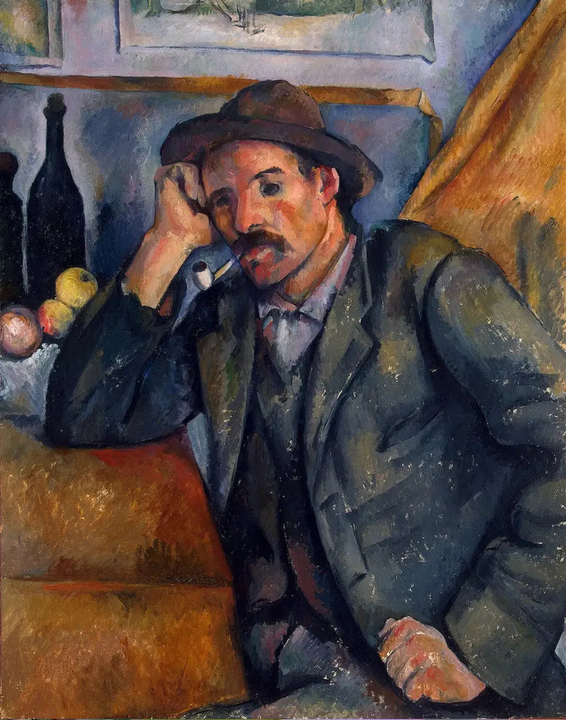 Røgteren med pibe - Paul Cézanne