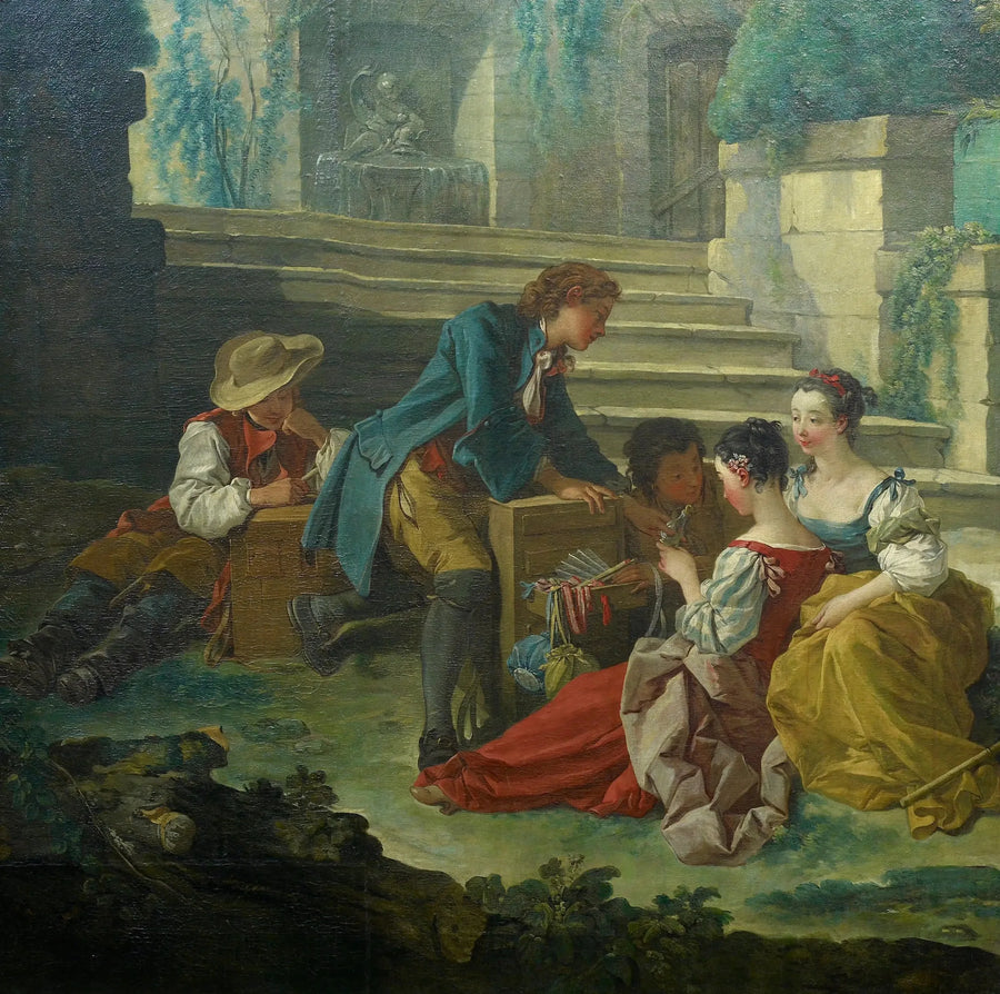 Den Galante Gadesmand - François Boucher