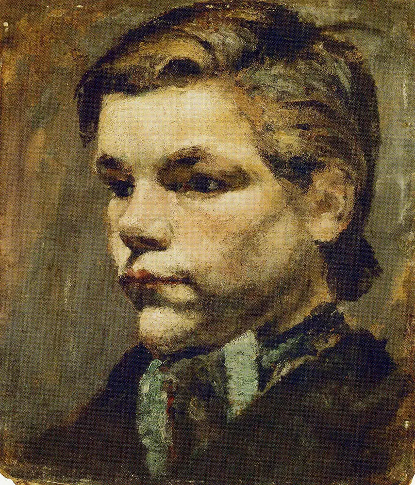 Den vandrende dreng - Edvard Munch