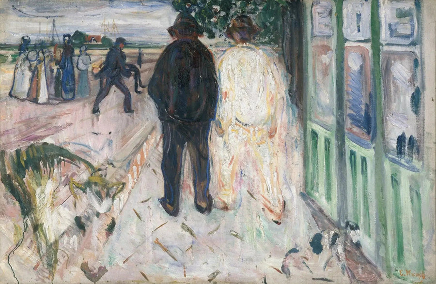 Den druknede dreng - Edvard Munch