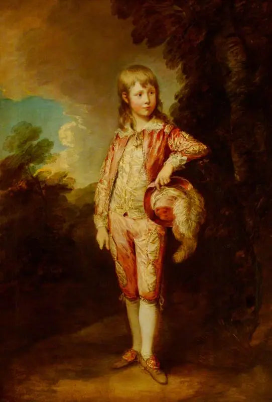 Den rosa dreng (måske Francis Nicholls, født i 1774) - Thomas Gainsborough