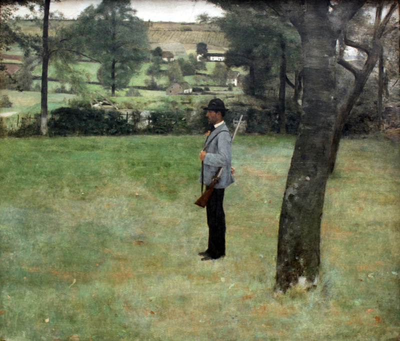 Vildtkaretjæger - Fernand Khnopff