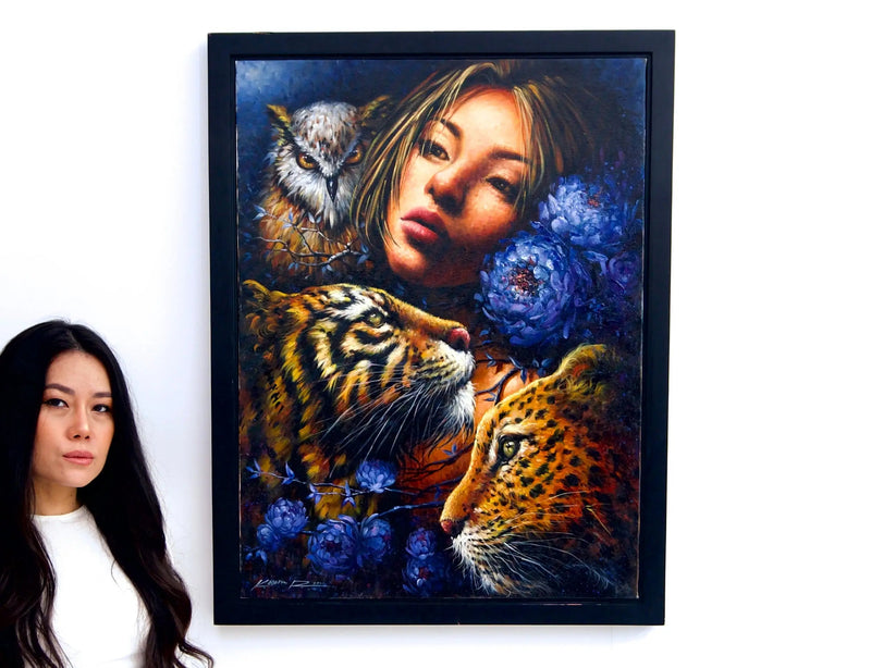Skovens Vokter | 60 x 80 cm