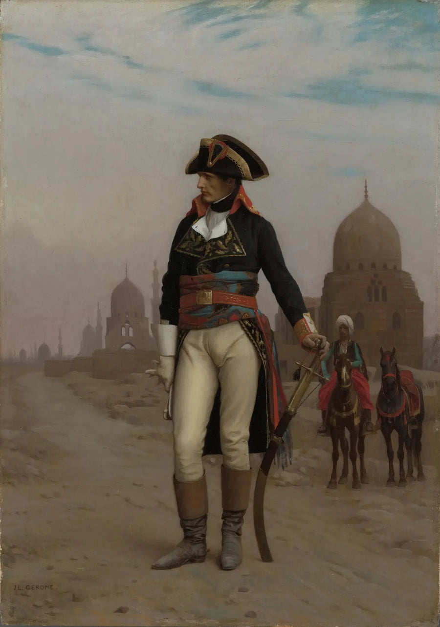 General Bonaparte i Kairo - Jean-Léon Gérôme