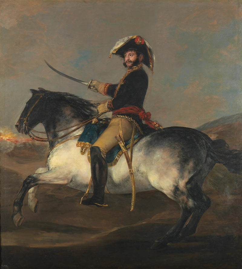 General José de Palafox til hest - Francisco de Goya