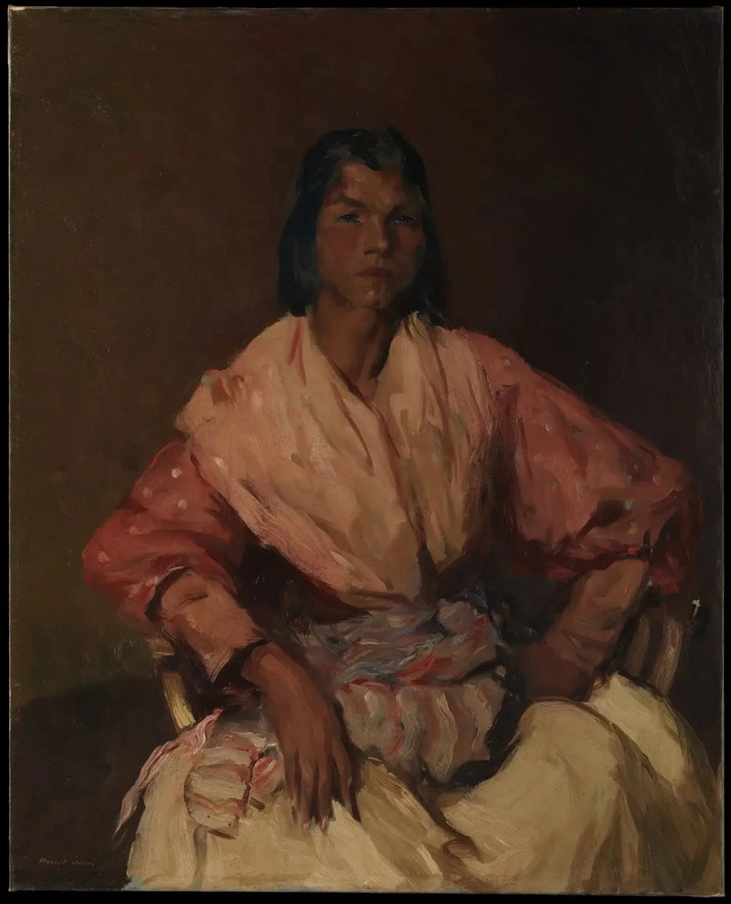 Den spanske gitan - Robert Henri