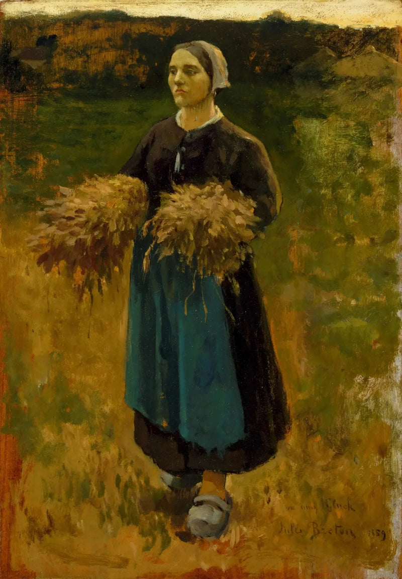 Indsamleren - Jules Breton