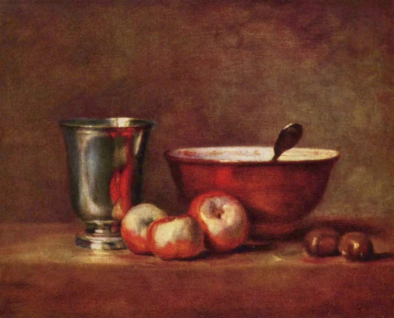 Sølvkoppen - Jean Siméon Chardin