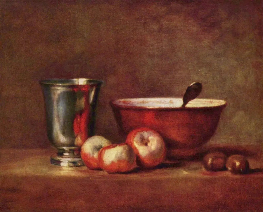 Sølvkoppen - Jean Siméon Chardin