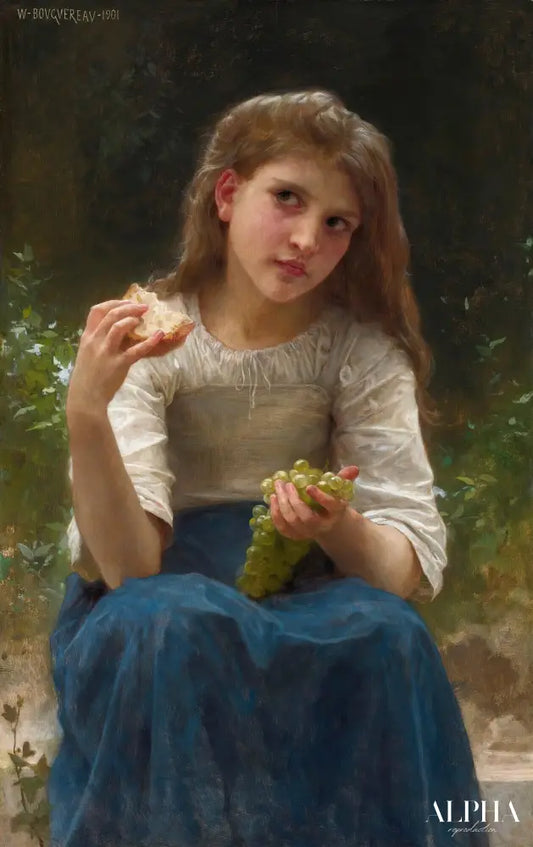 Le Goûter - William-Adolphe Bouguereau Reproductions de tableaux à la peinture à l’huile