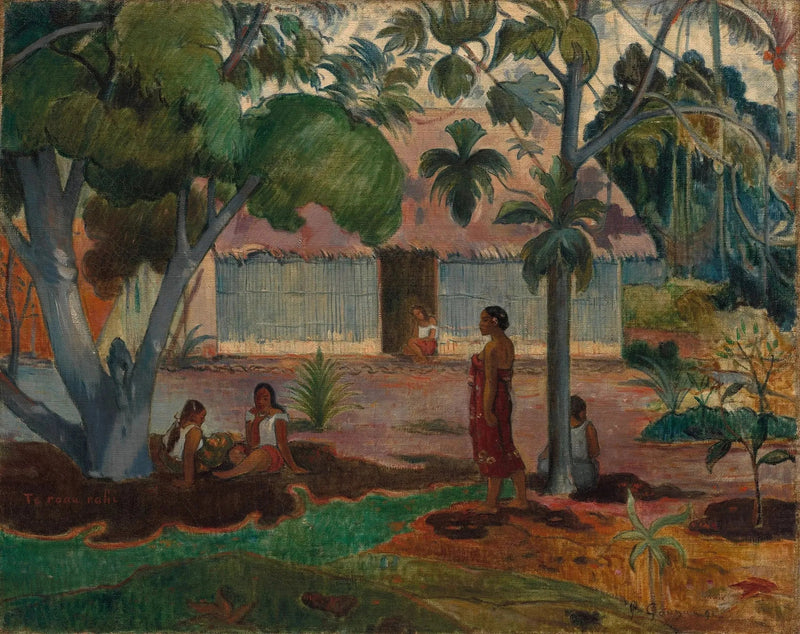 Det store træ - Paul Gauguin