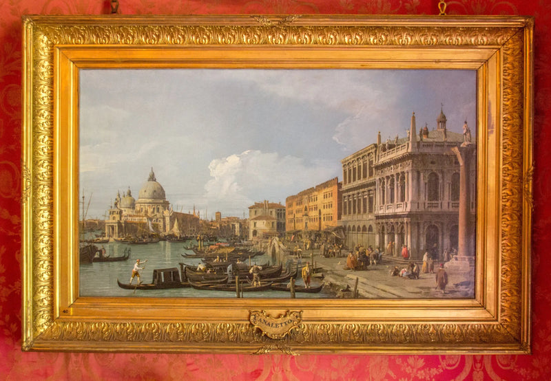 Le Grand Canal, la Piazzetta et la Douane de mer, Venise - Canaletto