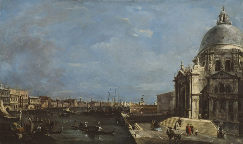 Den Store Kanal, Venedig - Francesco Guardi