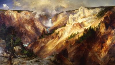 Le Grand Canyon de Yellowstone - Thomas Moran - Alpha Reproduction