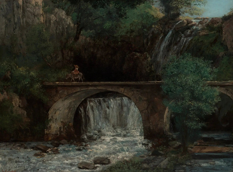 Den Store Bro - Gustave Courbet