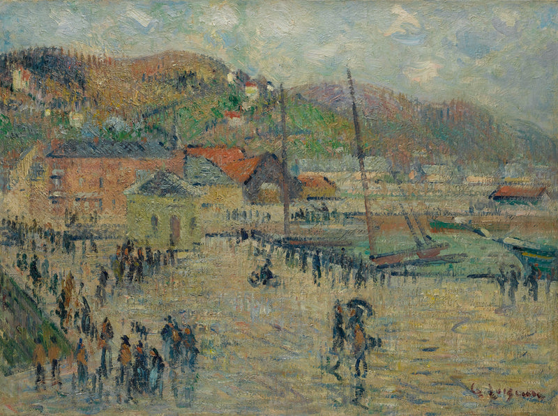 Le Grand Quai, Fécamp - Gustave Loiseau