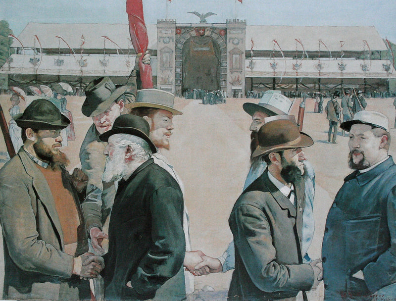 Det moderne Le Grütli - Ferdinand Hodler